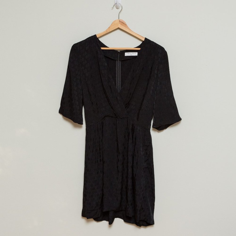 Black Sandro Dress size 1